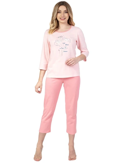 Dámske pyžamo 671 ružové - REGINA