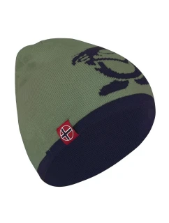 Trollkids Detská zimná čiapka pletená pre dievčatá/chlapcov zelená (920-335)
