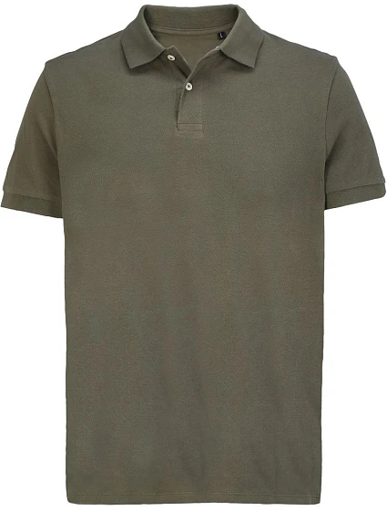 Unisexové piqué polo tričko SOL'S Pacific z hrubej bavlny 25.4439 v armádnej farbe Unisexové piqué polo tričko SOL'S Pacific z hrubej bavlny 25.4439 v armádnej farbe