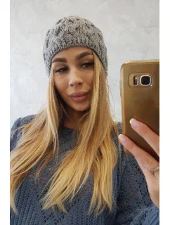 Fleecová čepice  tmavě šedá model 18751391 - K-Fashion