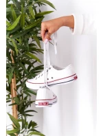 Damskie Trampki Big Star Gumowy Nosek Białe DD274336