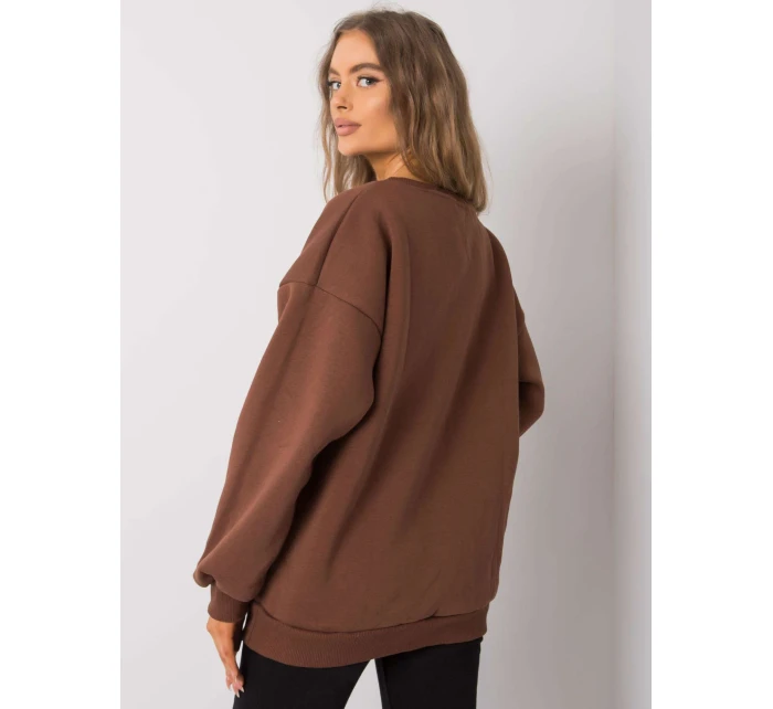 Mikina EM BL 617 1.34X hnedá