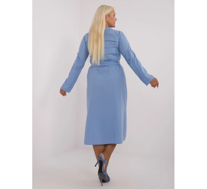 Sukienka LK SK model 20473714 niebieski - FPrice Sukienka LK SK model 20473714 niebieski - FPrice