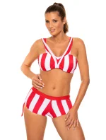 Plavky Fifi M-657 červeno-bílé - Marko