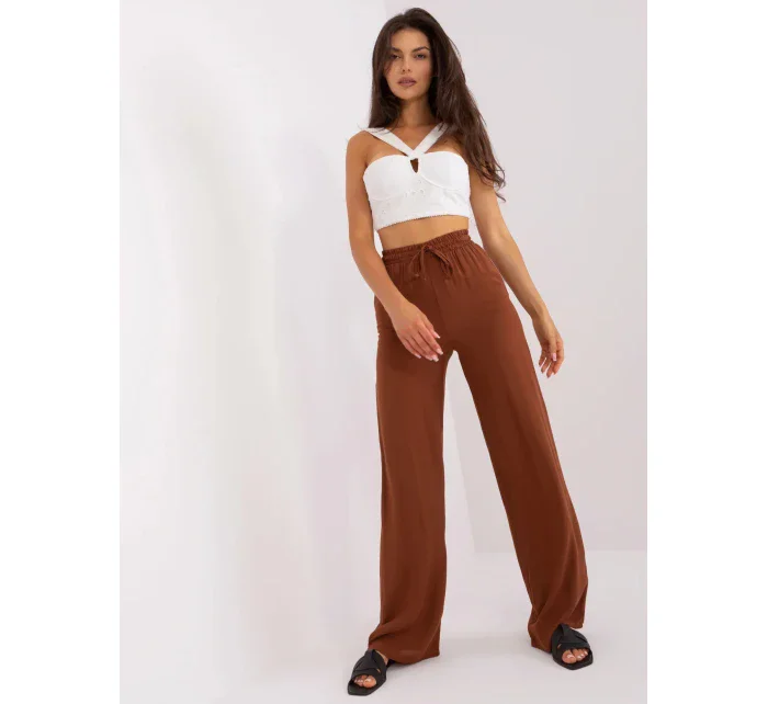 Dámske nohavice LK SP 509331.25 Brown - FPrice