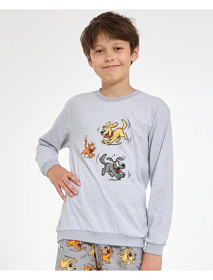 Pyžamo Young Boy  délka rukávů model 22281778 - Cornette