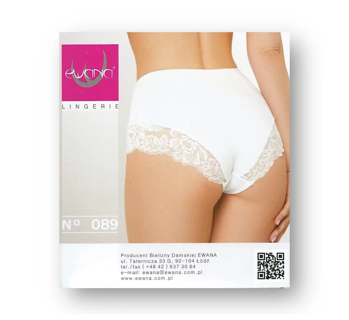 Dámské kalhotky 089 white - EWANA