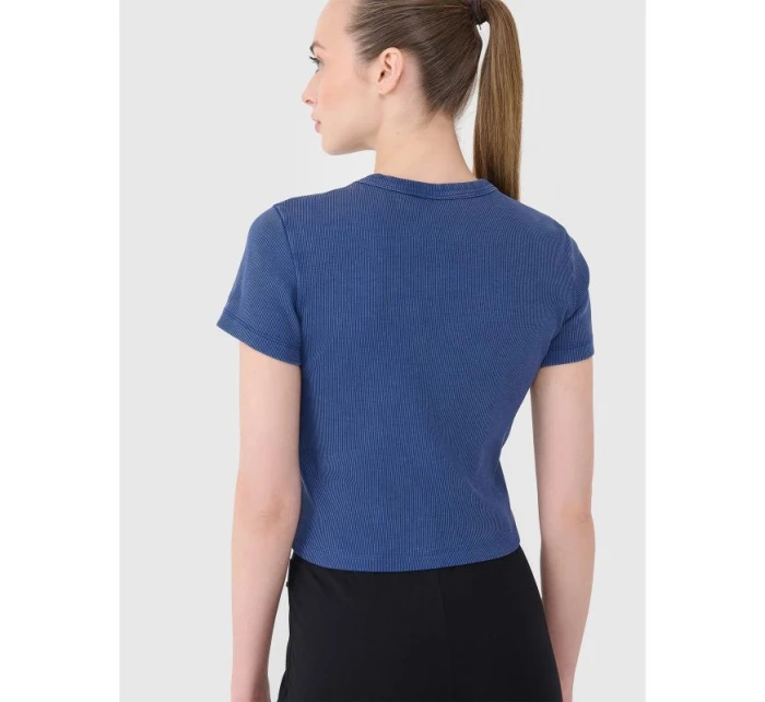 Dámské žebrované tričko model 21436864 - 4F