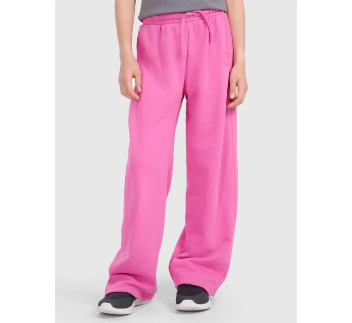 Dívčí tepláky s širokými nohavicemi model 21907174 - 4F Dívčí tepláky s širokými nohavicemi model 21907174 - 4F