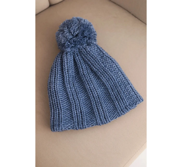 Fleecová čiapka Idalia K284 denim