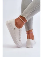 Klasyczne Trampki Damskie Big Star NN274285 Białe