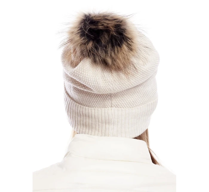 Dámská čepice AT CZ model 17338657 světle béžová - FPrice Dámská čepice AT CZ model 17338657 světle béžová - FPrice