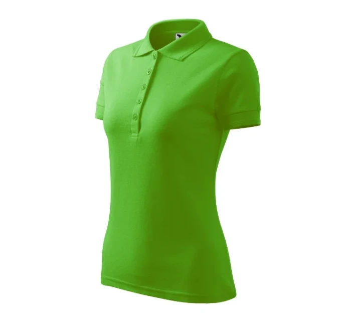 Dámske tričko Pique Polo apple green