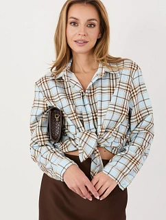 Košeľa s dlhým rukávom, model 231513, Italy Moda