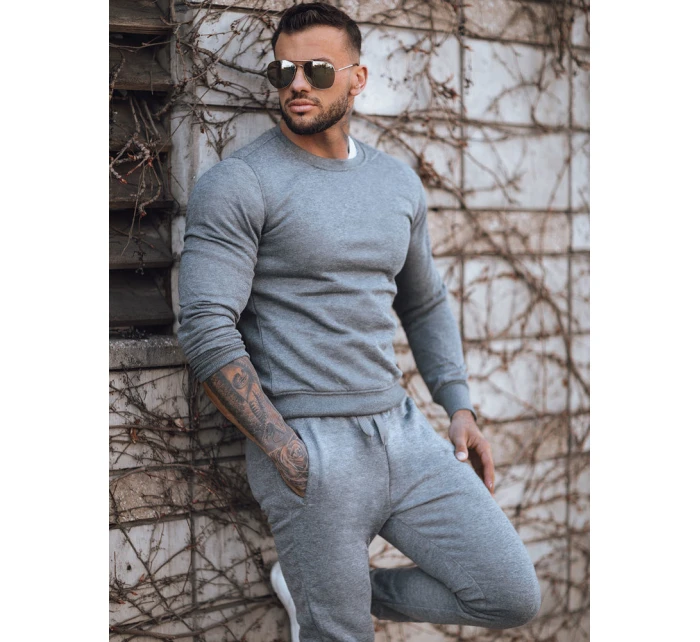 Pánská antracitová tepláková souprava Dstreet model 21969481 - FashionStreet