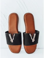 Dámske žabky SOLVINA black FashionStreet ZY0958