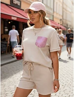 komplet damski typu ze beżowy model 22205594 - FashionStreet