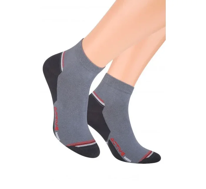 Pánské kotníkové ponožky Sport model 7459508 - Steven Pánské kotníkové ponožky Sport model 7459508 - Steven