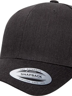 6 panelová Snapback kšiltovka 55. dark heather grey model 22433541 - Flexfit
