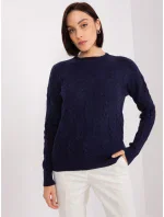 Sweter AT SW model 19040895 granatowy - FPrice