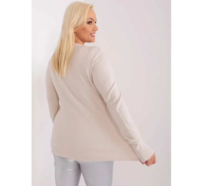 PM SW PM 3006+1 jumper.11 svetlo béžová PM SW PM 3006+1 jumper.11 svetlo béžová