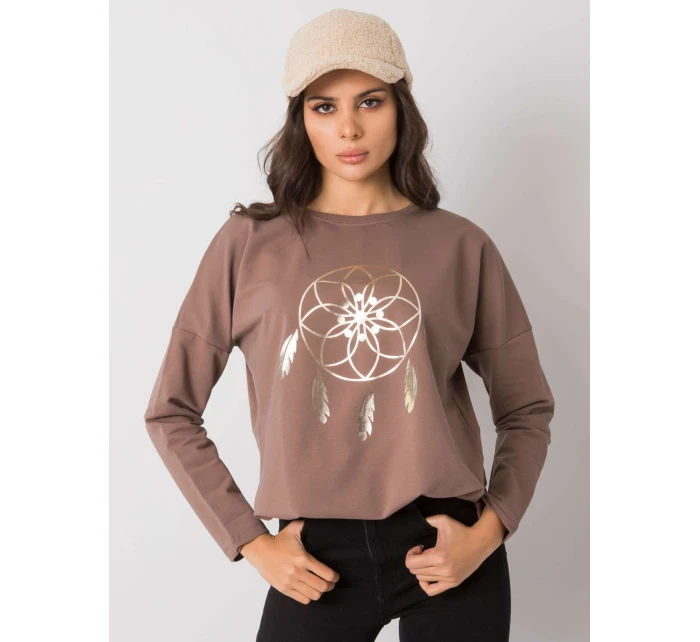 Halenka RV BZ model 16226242 hnědá - FPrice Halenka RV BZ model 16226242 hnědá - FPrice