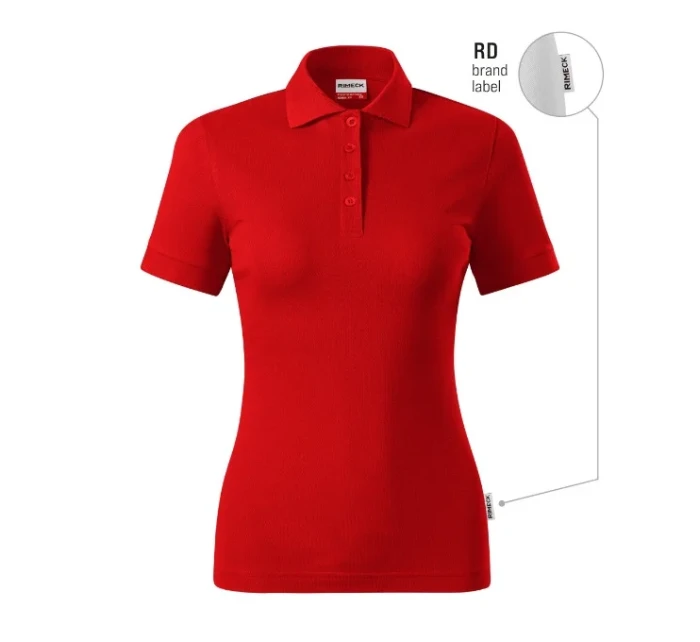 Resist Heavy Polo Red 07 (štítok značky)