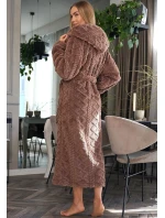 Dámsky župan 2402 hnedý - L&L