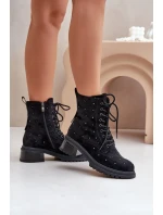 Šnurovací vyšší model 203877 Krok vo veľkom štýle