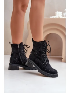 Šnurovací vyšší model 203877 Krok vo veľkom štýle