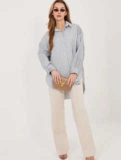 Košeľa s dlhým rukávom, model 231522, Italy Moda