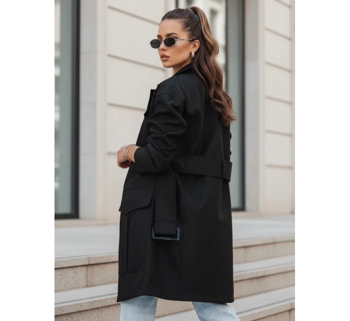Dámský kabát  černý Dstreet model 21968691 - FashionStreet