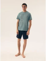 Pánské pyžamo Core model 20833020 Surf kr/r M2XL - Henderson