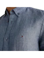 Tommy Hilfiger Košeľa z farbeného ľanu M MW0MW23147 Tommy Hilfiger Košeľa z farbeného ľanu M MW0MW23147
