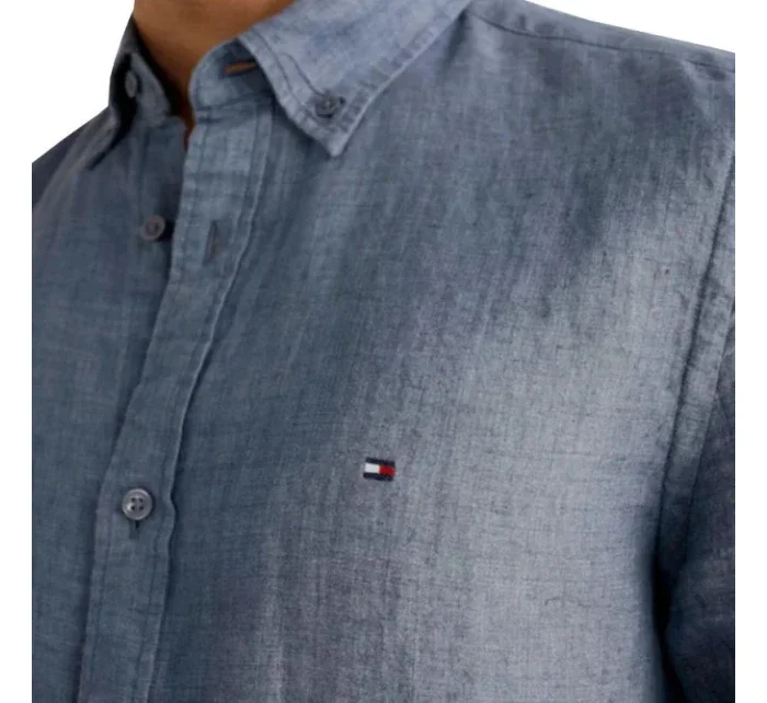 Tommy Hilfiger Košeľa z farbeného ľanu M MW0MW23147 Tommy Hilfiger Košeľa z farbeného ľanu M MW0MW23147