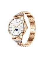 Dámské chytré hodinky model 21805569 Náramek růžové zlato - VELTORI Dámské chytré hodinky model 21805569 Náramek růžové zlato - VELTORI