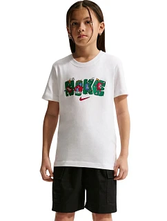 Detské tričko Nike Sportswear, biele, IM9534, veľkosť 100