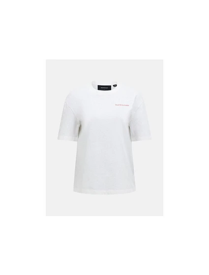 Mikina PEAK PERFORMANCE W Graphic Tee, červená
