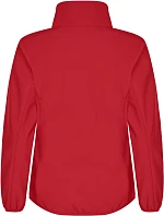 Clique Classic Softshell Jkt W Dámska 3-vrstvová softshellová bunda 67.0915 červená Clique Classic Softshell Jkt W Dámska 3-vrstvová softshellová bunda 67.0915 červená