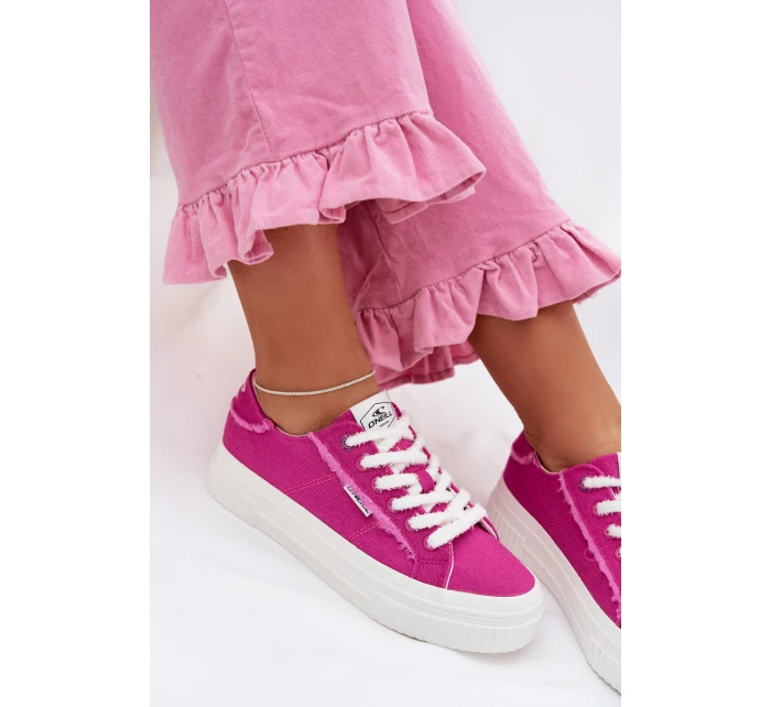 Dámské tenisky na platformě  C WOMEN LOW Fuchsiová model 22027660 - O'neill