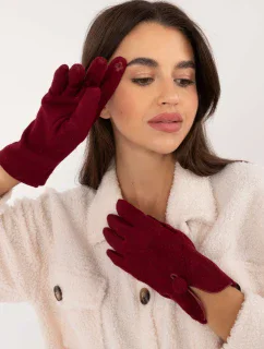 Rukavice AT RK model 20527618 bordó - FPrice