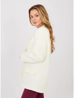 Marynarka IT MA model 22013803 ecru - FPrice Marynarka IT MA model 22013803 ecru - FPrice