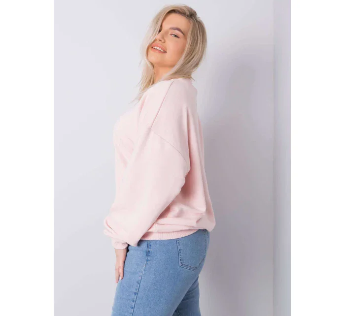Mikina RV BL 6316.16X svetlo ružová