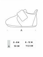 Dívčí boty na suchý zip model 17945685 Black - Yoclub