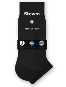 Pánske ponožky 042 čierna - Steven