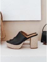 Dámske žabky HOTTRENDY black FashionStreet ZY0989 Dámske žabky HOTTRENDY black FashionStreet ZY0989