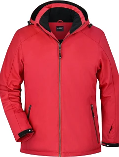 JN Dámská 3vrstvá zimní softshellová bunda 02. red model 22495045 - Daiber