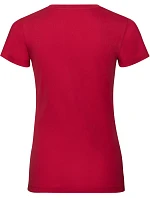 Russell Athletic 108F Dámske tričko Pure Organic 10.108F classic red Russell Athletic 108F Dámske tričko Pure Organic 10.108F classic red