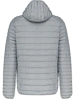 K Lehká pánská prošívaná bunda s kapucí 20. marl silver model 22512014 - Kariban K Lehká pánská prošívaná bunda s kapucí 20. marl silver model 22512014 - Kariban