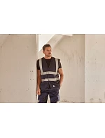 HVW 120 HiVis síťovaná bezpečnostní vesta model 22502231 grey - Yoko